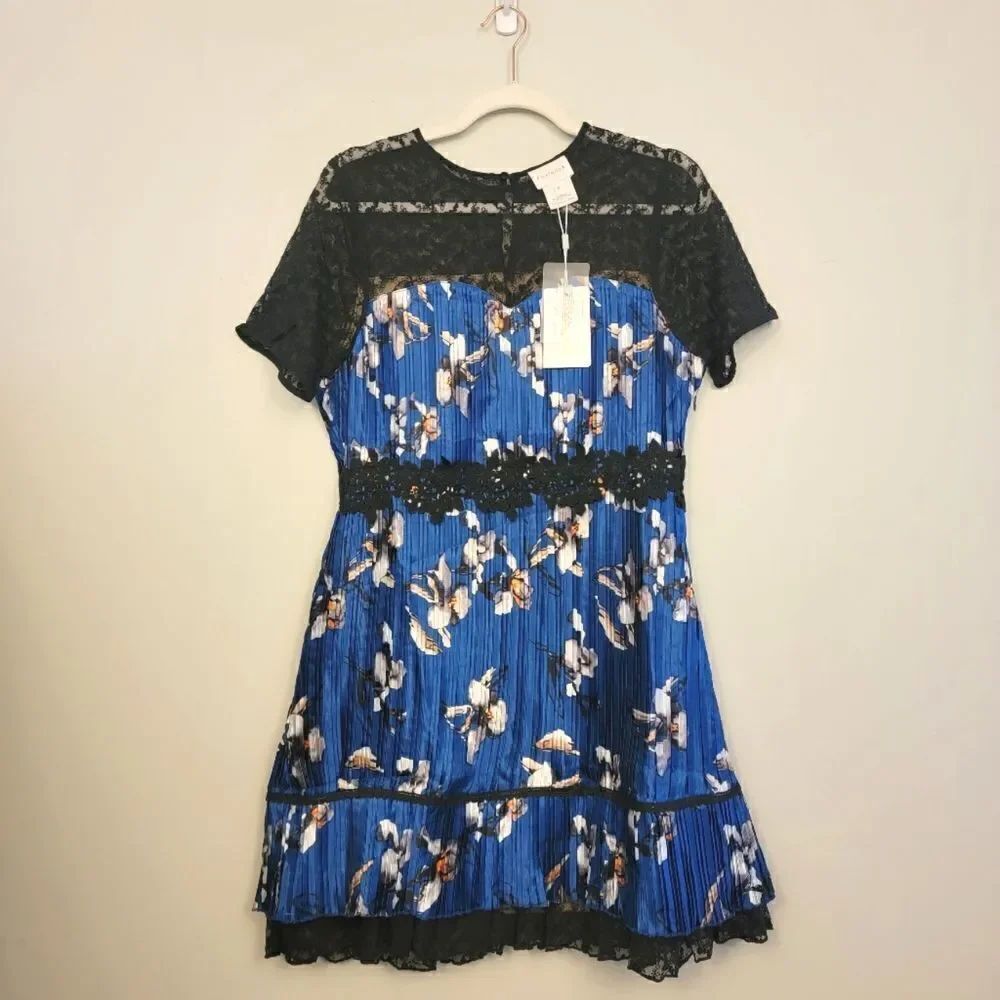 Foxiedox Carmella Pleated Minidress